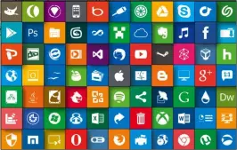  ??  ?? Das Metro UI Iconset liefert Modern-UISymbole für klassische Programme.