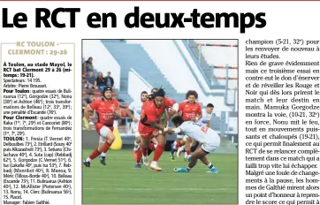  ?? (Photo F.Muller) ?? Nonu fait le ménage.