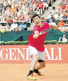  ?? BILD: SN/GEPA PICTURES ?? Sebastian Ofner spielte in Kitzbühel groß auf und unterlag erst im Halbfinale.