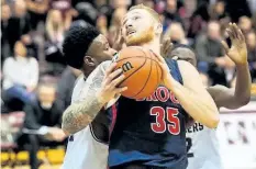  ?? SUPPLIED PHOTO ?? Brock forward Cassidy Ryan, with the ball, in action against McMaster in this file photo. The Badgers are opening the men's university basketball playoffs at home 7 p. m. Saturday.