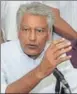  ??  ?? Punjab Congress chief Sunil Jakhar in Jalandhar on Monday. HT PHOTO