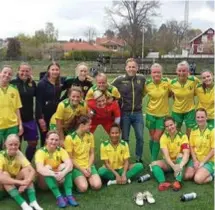  ?? FOTO: BSK ?? TVÅ. På de inledande fem matcherna har gröngult bara släppt in två mål och det var i premiären mot Ljusdal (2–2).