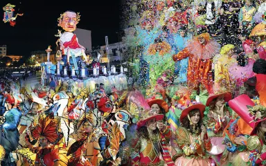  ?? ?? In piazza
Il carnevale di Manfredoni­a (a sinistra) anche quest’anno si conferma una delle rassegne più seguite e amate non solo in Puglia