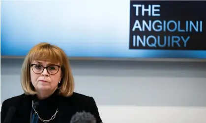  ?? ?? ‘Chillingly, Lady Elish Angiolini makes it plain that another Wayne Couzens could be hiding inplain sight.’ Photograph: Aaron Chown/PA