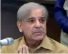  ??  ?? Shahbaz Sharif