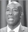  ??  ?? Keith Rowley