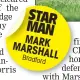  ??  ?? STAR MAN MARK MARSHALL Bradford