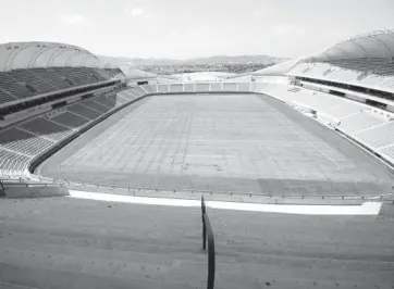  ?? SERGIO PÉREZ ?? > Así luce el estadio de futbol Kraken.