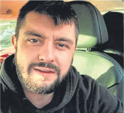  ??  ?? It has been revealed that Martin Buchan, 29, was the victim of a fatal accident which took place on the A911 road in the early hours of Monday after his vehicle left the road and entered a field.