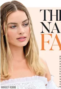  ??  ?? MARGOT ROBBIE