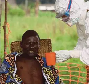  ??  ?? A new Ebola outbreak has occurred in a landlocked northeaste­rn region of Congo, where the disease has claimed three lives.