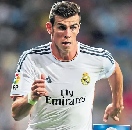  ??  ?? Gareth Bale made his name with Spurs before moving to Real Madrid.