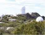  ?? ?? Kitt Peak National Observator­y is at the forefront of the search for PHAS