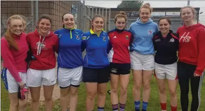  ??  ?? The North Cork players who attended the Under-17 Developmen­t training last week