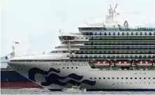  ?? ?? Japan is lifting a ban on internatio­nal cruise ships following a deadly coronaviru­s outbreak on the cruise ship Diamond Princess at the beginning of the pandemic.