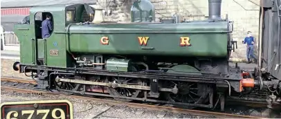  ??  ?? Visiting No. 4612 takes on the identity of long-scrapped younger sister No. 6779 at Wansford. ALL PICS: ROBIN JONES