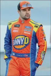 ?? JERRY MARKLAND / GETTY IMAGES ?? Ricky Stenhouse Jr. gained fame for his romance with Danica Patrick. But he has just two wins in eight NASCAR seasons, both last year.