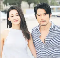  ??  ?? Aaron Kwok and Miao Miao are set to co-star in the Chinese suspense drama ‘June’.