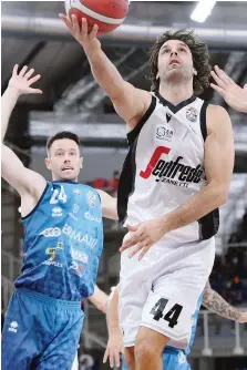  ?? CIAMILLO ?? Il playmaker Milos Teodosic, 33 anni, super a Brescia