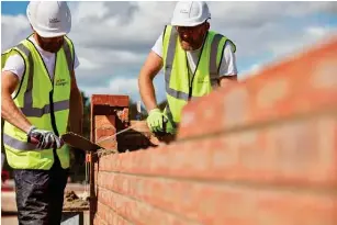  ?? (PA) ?? Brick l ayers and masons have been added to the government’s occupation shortage list