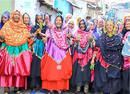  ?? Photo courtesy of UNESCO ?? PARTY TIME: Shuwalid is an annual three-day festival celebrated by the Harari people of Ethiopia.