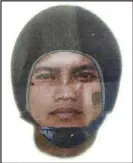  ??  ?? Photo shows the computerge­nerated image of a suspect in the killing of Fr. Mark Ventura.