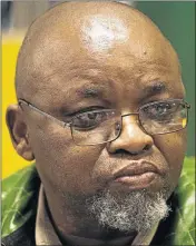  ?? PHOTO: TREVOR SAMSON ?? ABRASIVE: ANC general secretary Gwede Mantashe