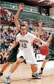  ?? [PHOTO BY MATT BARNARD, TULSA WORLD] ?? Isaac Gilton played basketball at Jenks High School and graduated in 2016.