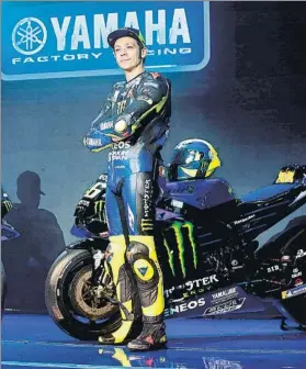  ?? FOTO: EFE ?? Valentino Rossi Le quedan dos campañas por delante de contrato con Yamaha