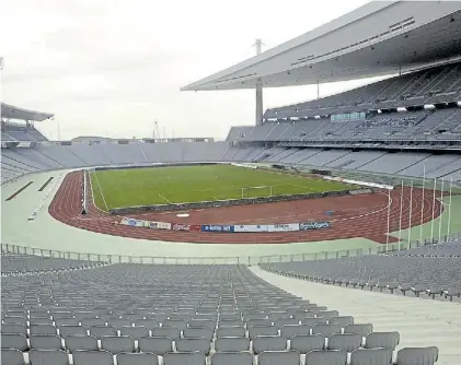  ??  ?? Atartuk. El estadio olímpico de Estambul está designado para que se juegue la final del 30 de mayo.