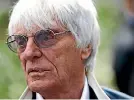  ??  ?? Bernie Ecclestone has been at the top of F1 for 39 years.