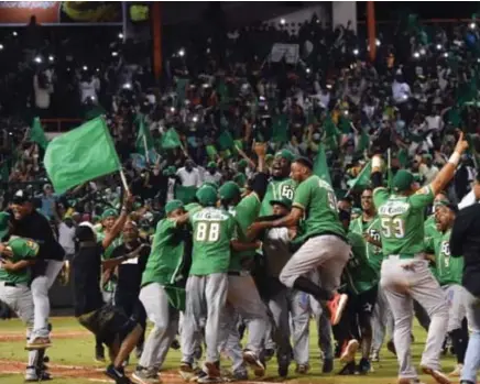  ?? ARCH ?? Triunfo de las Estrellas Orientales tras 51 años de espera, el tiempo más largo que un equipo de béisbol ha durado para ganar en la historia de la Liga Dominicana de Invierno.