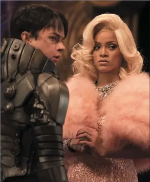  ?? Thousand Planets. ?? Dane DeHaan as Major Valerian as Rihanna as Bubble in Valerian And The City Of A