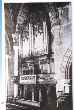  ??  ?? The organ that Pam’s grandfathe­r installed in Holy Trinity Cathedral