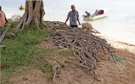  ?? Photo: Wati Talebula ?? Udu Village headman Railala Bilitaki.