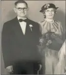  ??  ?? Ms Messias’s great-grandparen­ts were also married at Bevis Marks