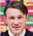  ?? Foto: Matthias Balk, dpa ?? Bayern-Trainer Niko Kovac strahlt Zuversicht aus.