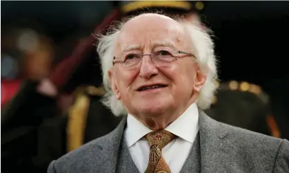  ?? Photograph: Andrew Boyers/ Action/Reuters ?? Michael D Higgins’ comments have intensifie­d the debate about Ireland’s military neutrality in the Putin era.