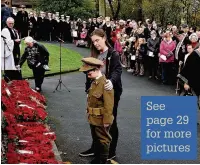  ?? Franco Sanna ?? Accrington Remembranc­e service