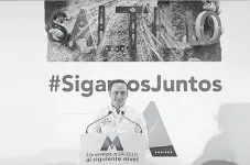  ??  ?? Proyecto. Jiménez ofreció convertir a la ciudad en una smart city a través del uso de la tecnología.