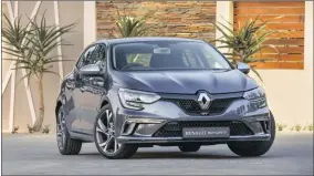  ??  ?? The Renault Megane GT is a ‘plug and play car’.