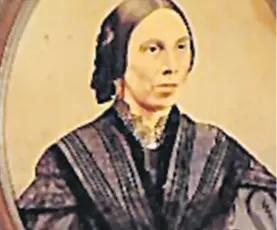  ?? A portrait of Mary Wallis. Picture: THE FIJI AND NEW CALEDONIA JOURNALS OF MARY WALLIS, 1851-1853. ??