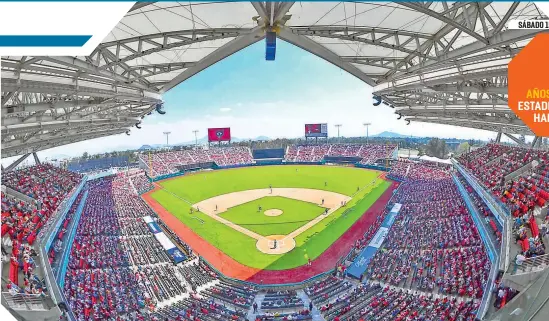  ??  ?? El majestuoso estadio Alfredo Harp Helú volverá a tener público.