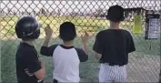  ?? Lori Shepler Los Angeles Times ?? LITTLE LEAGUERS play ball at Elysian Park in 2002. The fields sit atop a former landfill.