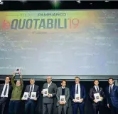  ??  ?? La 14esima edizione del premio «lequotabil­i19»