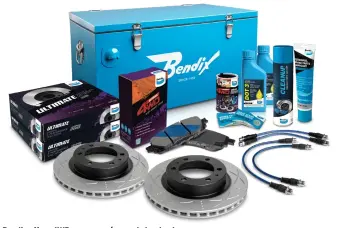  ?? ?? Bendix offers 4WD owners an ‘upgrade in a box’.