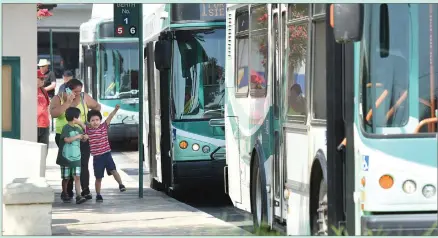  ?? RECORDER PHOTO BY CHIEKO HARA ?? Many community members depend on Portervill­e Transit.