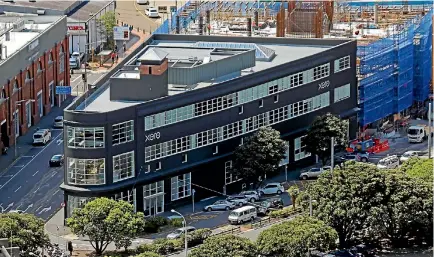  ?? LUKE APPLEBY/FAIRFAX NZ ?? BizDojo will move into the Xero building in November. It will have naming rights of the building.