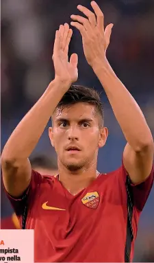  ?? LIVERANI ?? Lorenzo Pellegrini, 21 anni, centrocamp­ista