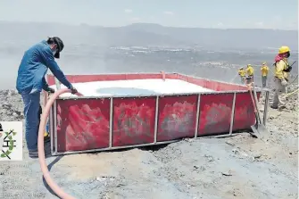  ?? /CORTESÍA BOMBEROS TEHUACÁN ??